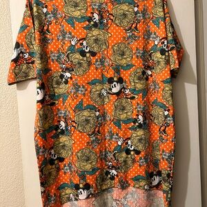 Disney LulaRoe Minnie Mouse Irma Shirt Top